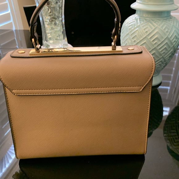 Dune London Mauve with Goldtone Hardware Crossbody Satchel Bag with Coin Purse - Picture 4 of 8